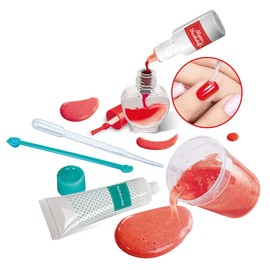 Galileo Lab Nail Care Lab Mini Set - Create Nail Designs Yourself - Nail Care Set for Children from 8 Years by Clementoni 59325