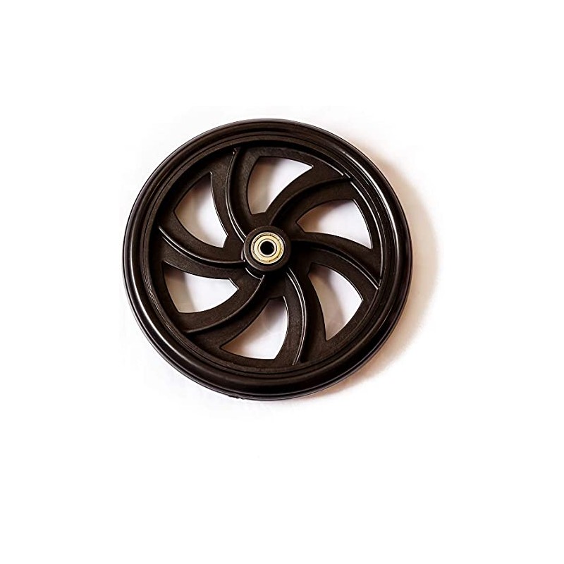 Walker Rollator Replacement 7.5" Wheels Black (1pis) (FRONT 1)