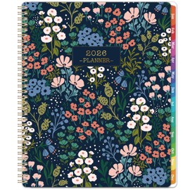 2026 Planner - 2026 Planner Weekly and Monthly, 9” x 11”, Interchangeable Cover Planner with Colorful Tabs, Jan 2026 - Dec 2026, planner 2026 with Strong Twin-wire Binding, Inner Pocket, Premium Thick Paper - Waterproof