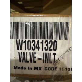 Whirlpool Genuine OEM Whirlpool W10341320 Refrigerator Water Inlet Solenoid Valve Assembly