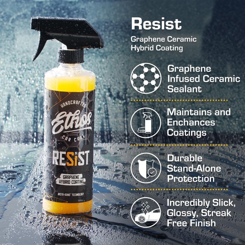 RESIST Graphene Spray Coating - UV Ceramic Coating for Cars