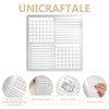 UNICRAFTALE Metal Stencil for Craft Diary Stencils Stainless Steel Reusable
