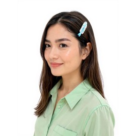 GZEE Multi Pattern Hair Clips, Decorative No-Crease Barrettes, Pack of 10, Multi-Color, Multi-Pattern