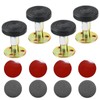 XZEIT 4 Piece Adjustable Bed Frame Headboard Stopper, Adjustable Bed