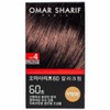 Omar Sharif 60-Second Color Cream Hair Dye No. 4 - Light Chestnut (New Model) / 오마샤리프 60초 칼라크림 염색약 4호-밝은 밤색(신형)