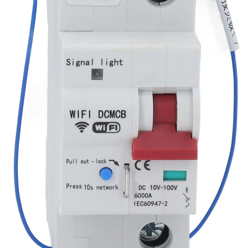 Smart WiFi Circuit Breaker Voice Speaker Mobile Remote Control 1P
