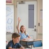 Classroom Door Window Blackout Cover - Blocking 100% Views &