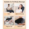 Shiatsu Back & Neck Massager with Heat, Massage Pillow for