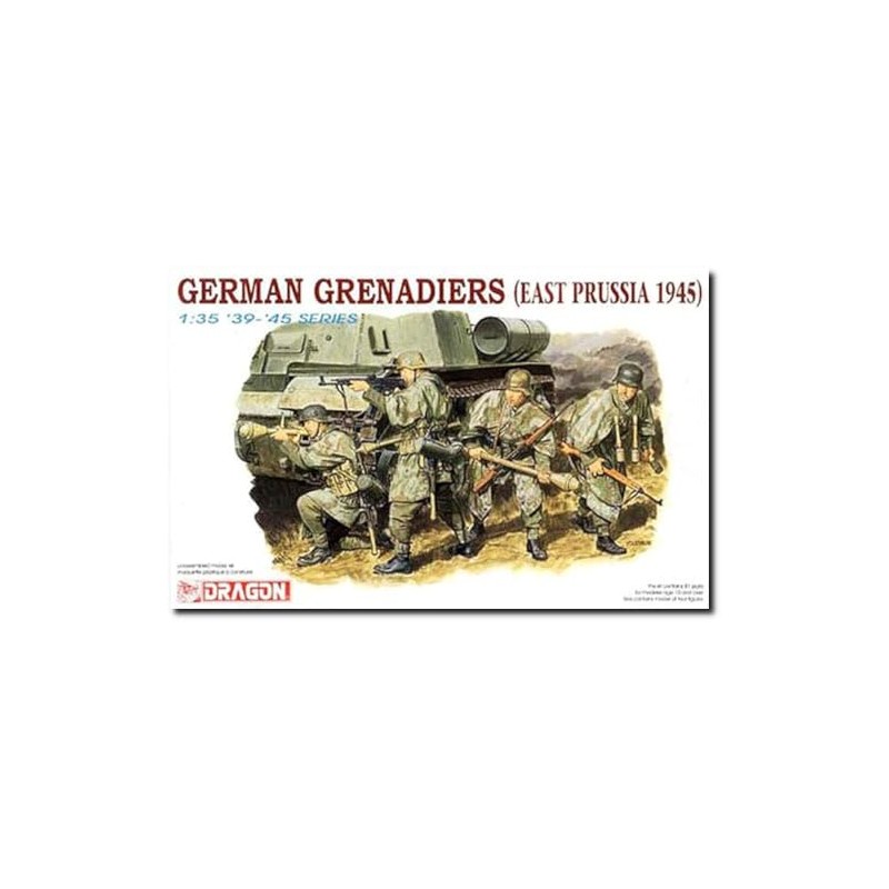 PLATZ DRAGON 1/35 WW2 German Armored Grenadier East Prussia 1945