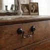 HOUSEHOOK 6 Pack Vintage Bail Drawer Pulls, 3-1/4" Hole Centers,