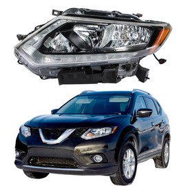 Thomletha Replacement for Rogue 2014-2016 Headlight Assembly Halogen Left Side LH