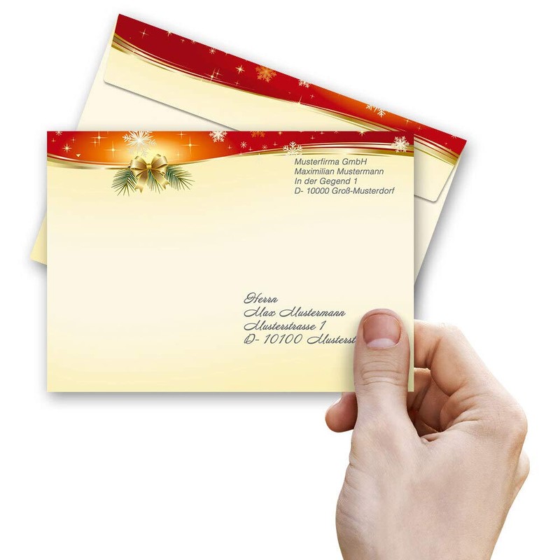 25 Envelopes Contemplative Christmas DIN C6 (162 x 114 mm)