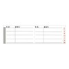 Daigo F1071 Address Book, Thick Ruled Senka Thick Ruled Notebook,