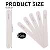 100/180 Grit Nail Files, 50 Pcs Double-Sided Emery Boards Double-Sided