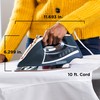 Black+Decker Elite Pro-Series Steam Iron, 6 Settings 1700 Watt, Navy