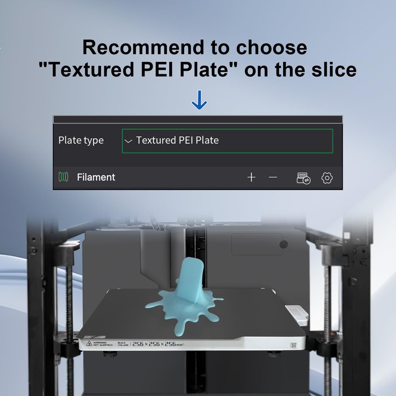 IdeaFormer-3D X1C P1S P2S A1 PEI Sheet for Bambu Lab