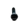 Hippo Hardware (4.8mm X 50mm) Black Japanned Slotted round Dome