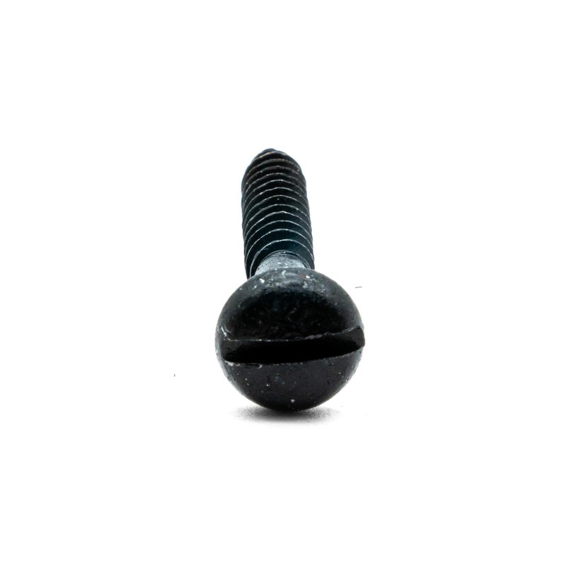Hippo Hardware (4.8mm X 50mm) Black Japanned Slotted round Dome
