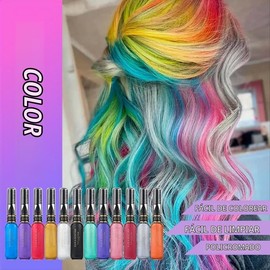 Bluemega Tinte para Cabello en Crema, Lápiz Temporal, 10#