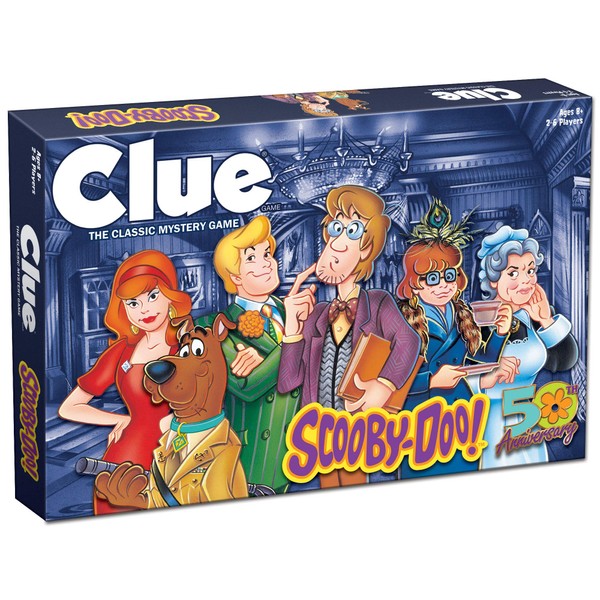 CLUE: Scooby Doo! Board Game | Official Scooby-Doo! Merchandise Based on The Popular Scooby-Doo Cartoon | Classic Clue Game Featuring Scooby-Doo Characters | Gather The Gang and Solve The Mystery!