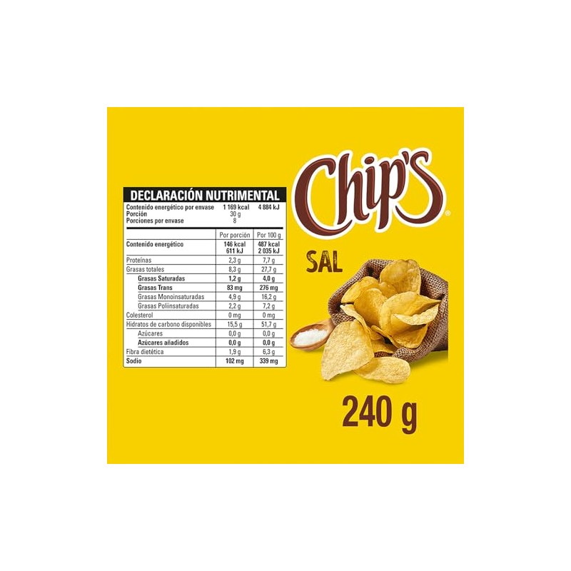 Chip's Sal 240g