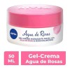Nivea Gel Crema Facial Agua Rosas Ácido Hialurónico Todo Tipo