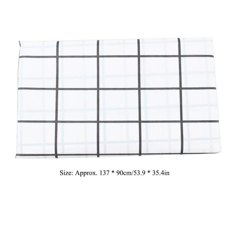 Tablecloth, PVC Oil Proof Dining Kitchen Tablecloth End Table Cloth