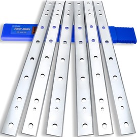 6 Pcs 13 Inch Planer Blades Compatible with DeWalt DW735 DW735X Planer, Replacement Blades for DW7352, 13" HSS Planer Knives