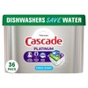 Cascade Platinum Dishwasher Pods, ActionPacs Dishwasher Detergent with Dishwasher Cleaner