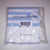 Victoria's Secret Victoria Secret Beach Blanket Blue White Stripe Fringe
