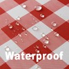 Essifunia Essifunia Waterproof Checkered Tablecloth Fabric - Rectangle 58x84 Inch
