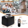 Portable Sauna Steamer Machine with Remote Control, 3L 1200W Upgrated