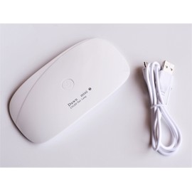 Compact UV Light, Smart Gel Light, For Both UV/LED, Smart Light, Resin Enclosed, Nail (Pure White)