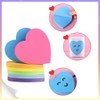 480 Sheets Heart Shaped Note Pads Adhesive Notepads Cute Sticky