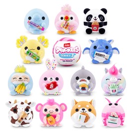 Snackles Series 2 Wave 2, Snack Swap, 12 cm by ZURU Cuddly Squishy Comfort 5 inch Plush with License Snack Brand Accessory (Random Assortment)