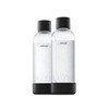 Mysoda: Reusable Plastic Water Bottle (BPA Free) Water Carbonator with