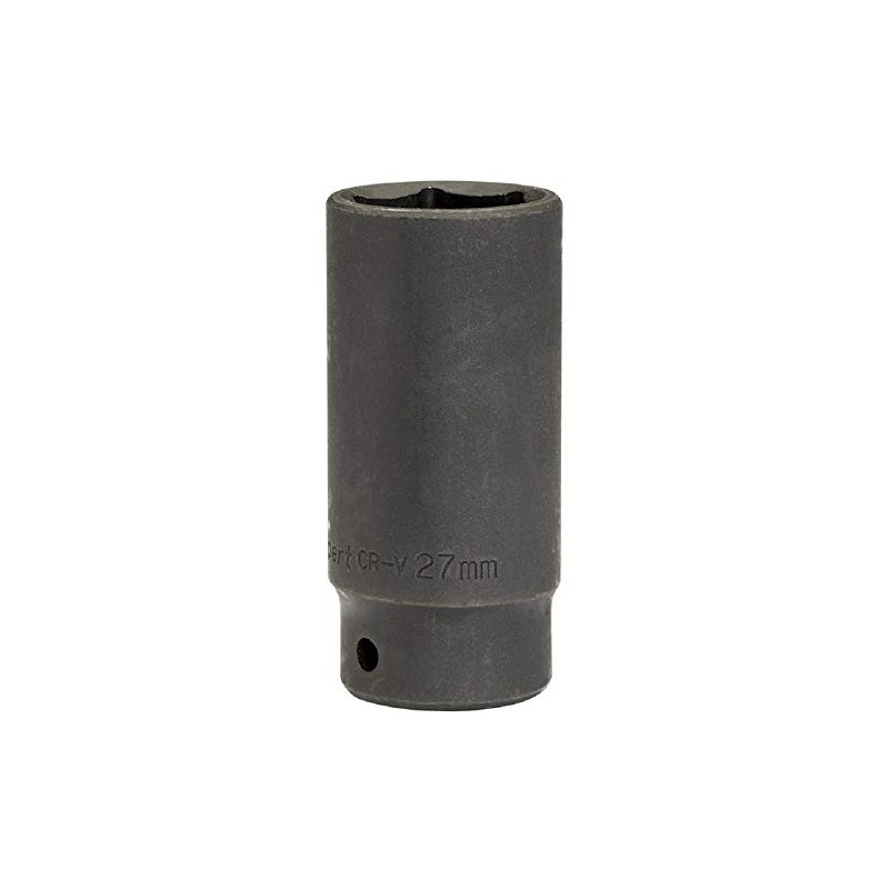 Draper 12748 Expert Deep Impact Socket, 1/2" Square Drive, 27mm