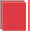 10000 PCS Red Dot Stickers 1/4" Round Circle Dot Stickers