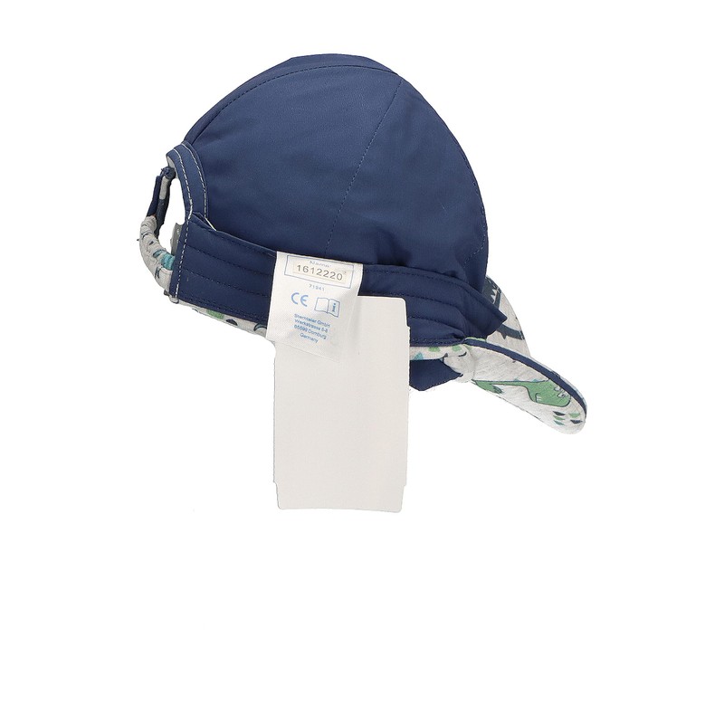 Sterntaler Jungen Baseball-cap Multidino Baseballkappe, silber, 45