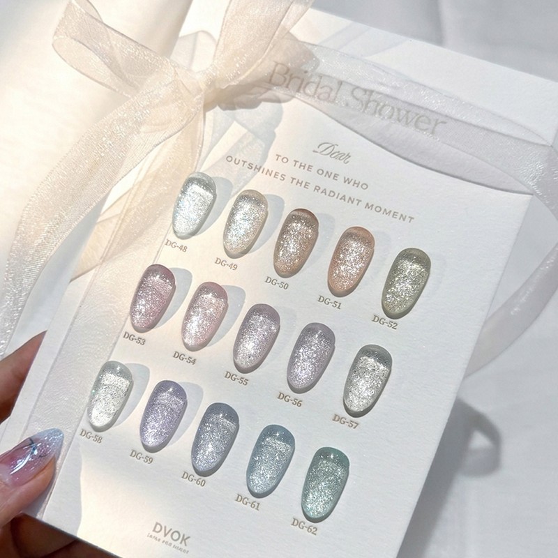 Divock Divok Bridal Shower Glitter Gel 15-piece Set / 디보크