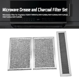 FGMV17WNVFA Microwave Grease and Charcoal Filter Kit, Pack of 3