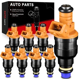AOTPAT Fuel Injectors V8 Fits for:-Ford F150 1989-2003 5.4L F250 1989-1999 5.4L 5.8L for:-Mustang 1996-2004, for:-Lincoln Navigator 1998-1999 for:-Mercury Grand Marquis 1992-1997 OE# 0280150943(8 pcs)