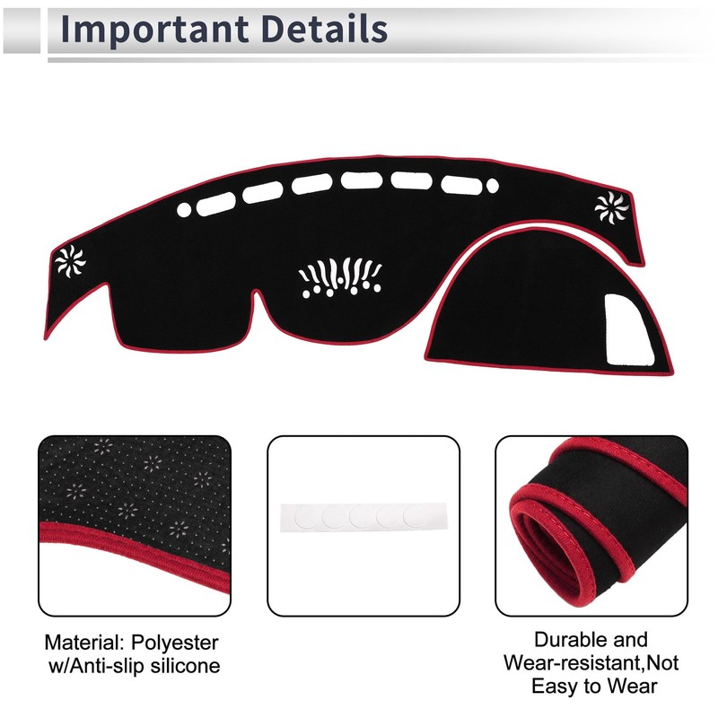 RATCHROLL Front Dashboard Cover for Infiniti FX35 FX50 FX37 2009-2013