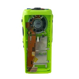 Amasu Green Replacement No-Keypad Housing Case Front Cover Compatible with HT750 Portable Radio (Speaker+Mic)