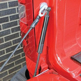 1pc Tailgate Assist Lift Supports Rear Side Struts Stainless Steel for Dodge for Ram 1500/2500 2002-2009 for Ram 3500 2002 2004-2009 9.17" Comperssed Length 10mm Body Connection(Mm) WEF1438