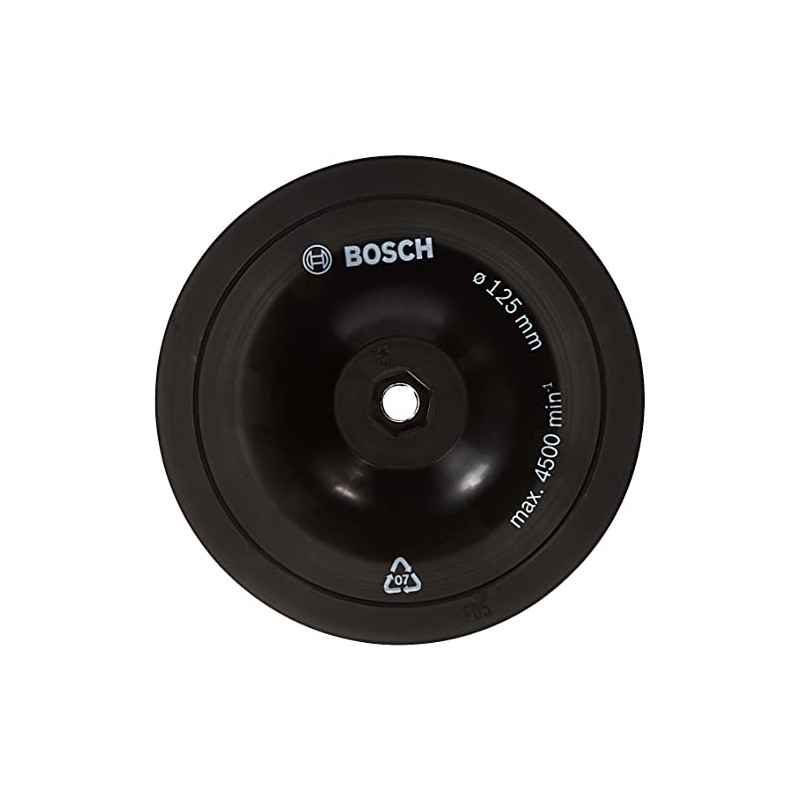 Bosch 2609256281 125 mm Sanding Plate for Drill with Clamping