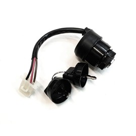 Ignition Key Switch Assembly with Keys for Yamaha G14 Golf Carts - JN3-82510-00-00