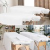 3 Piece Microfiber Massage Table Sheet Set, Beauty Massage Bed