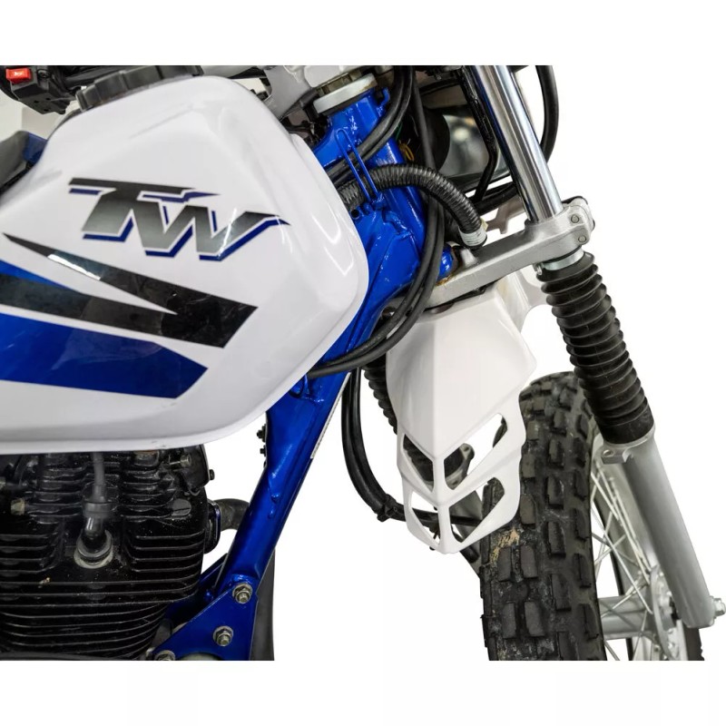 Tusk High Fender Kit White Fits YAMAHA TW200 1987-2024 1766940015