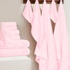 BOUTIQUO 24 Pack Cotton Towel Set, Contains 6 Bath Towels